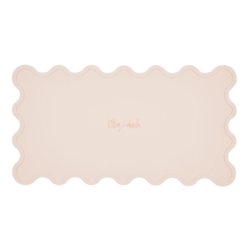Lilly + Dash Wave Mat Rose Quartz 