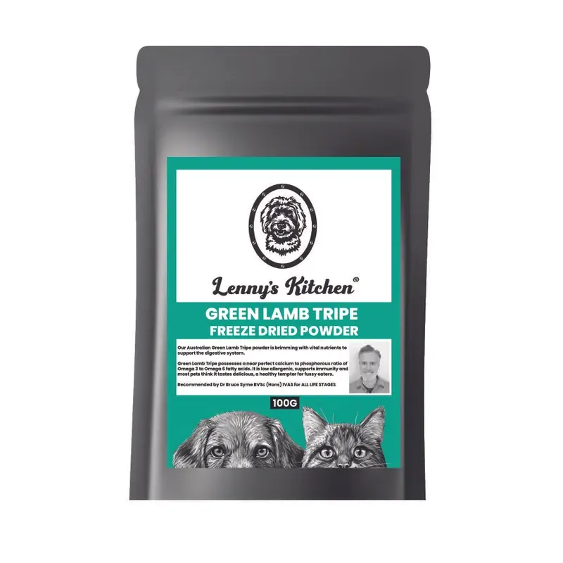 Lennys Kitchen Lamb Tripe Powder 100G 