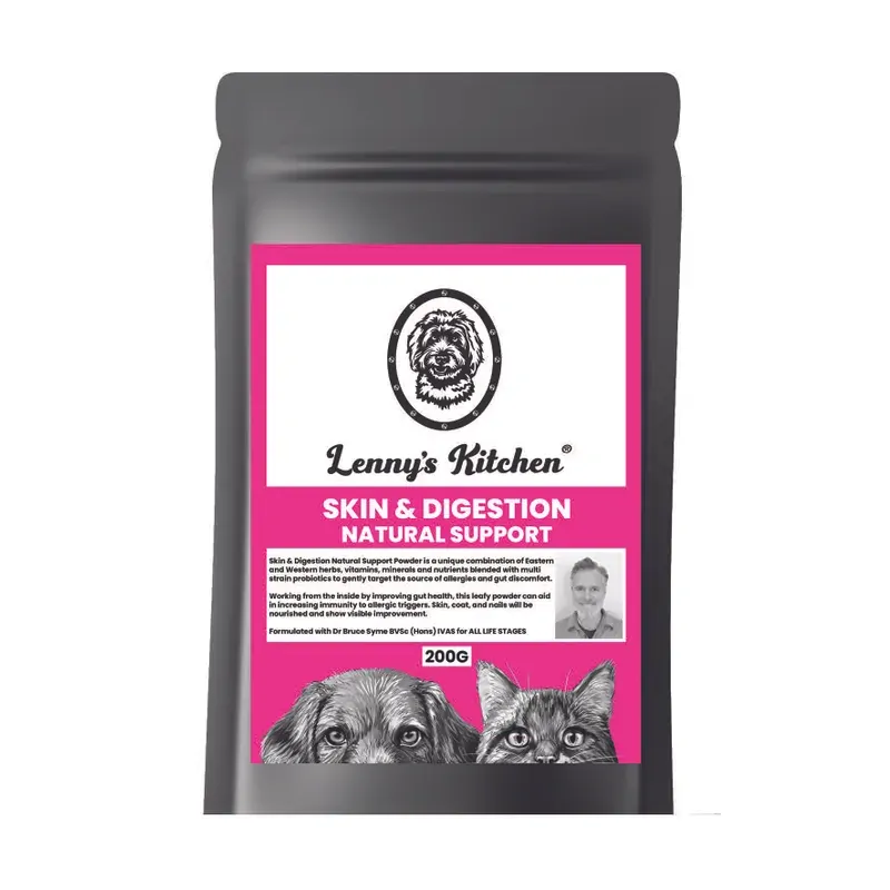 Lennys Kitchen Skin Coat & Digestion Support 200G 