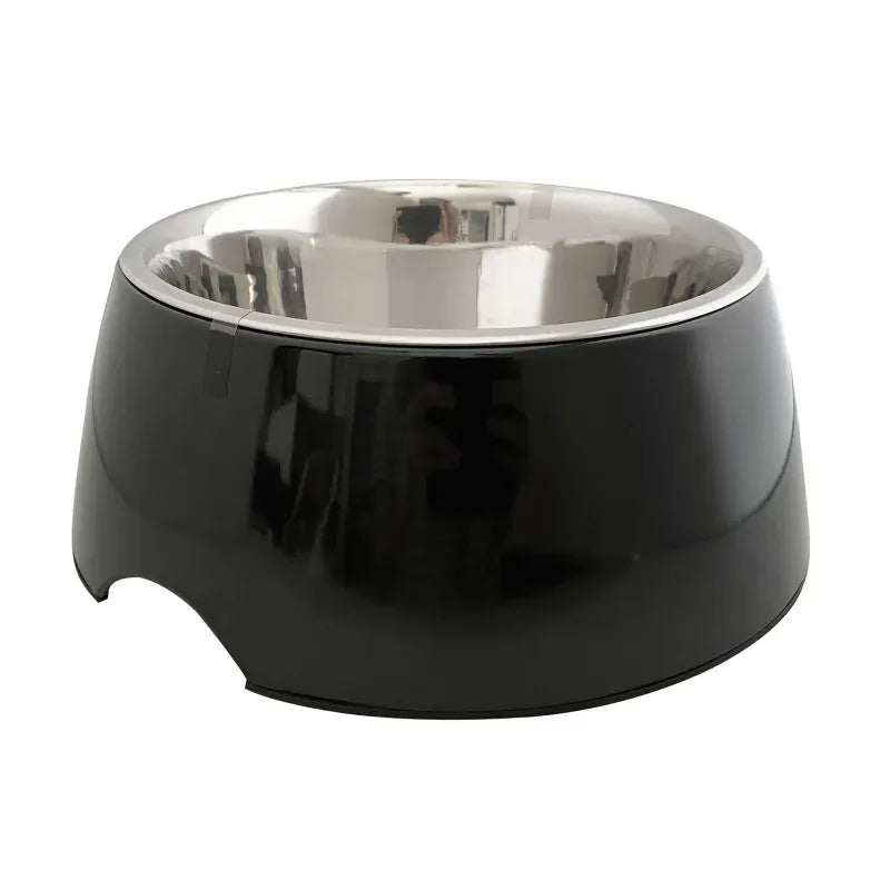 Loving Pets Retro Bowl Midnight Black Large 