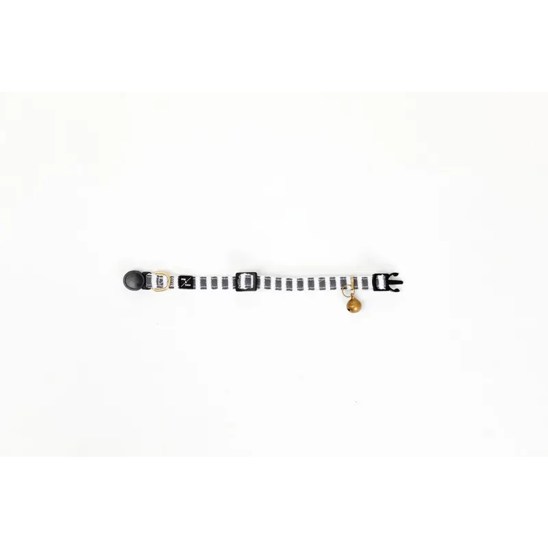 Mog & Bone Hemp Cat Collarcharcoal Hamptons 