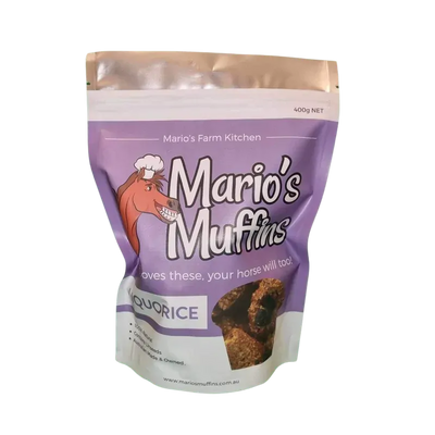 Mario'S Muffins Liquorice 400G  