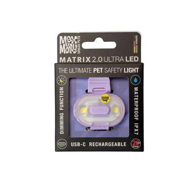 Max & Molly Matrix 2.0 Ultra Led - Safety Light-Lavender 