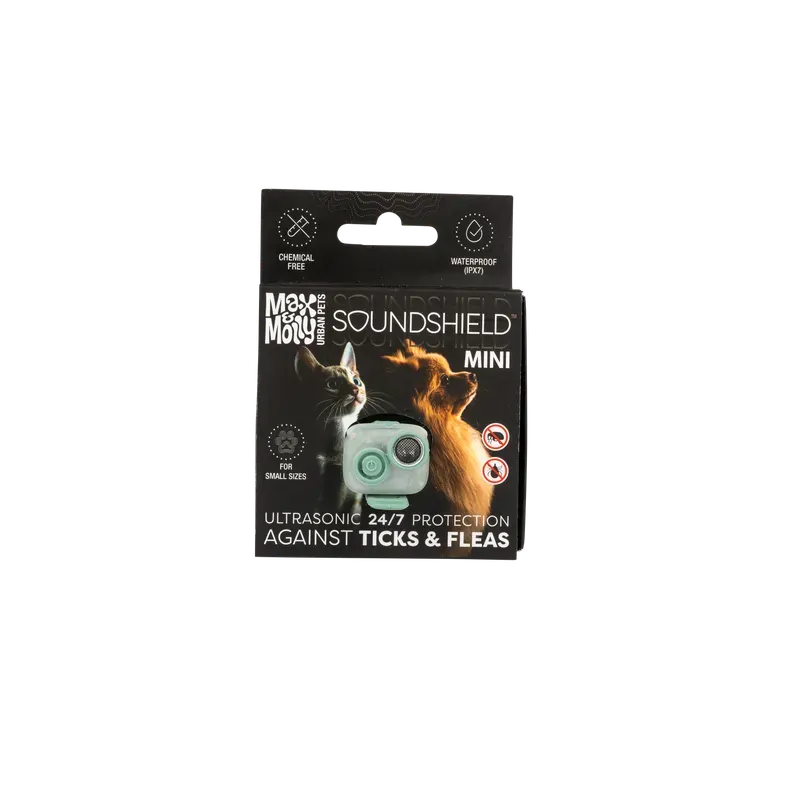 Max & Molly Soundshield Mini 24/7 Ultra Sonic Tick&Flea Rep Max & Molly