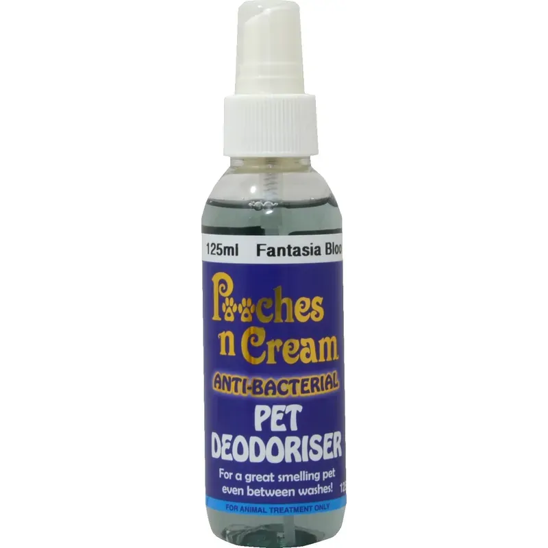 Pooches N Cream Pet Deodoriser Fantasia Bloo 125Ml 