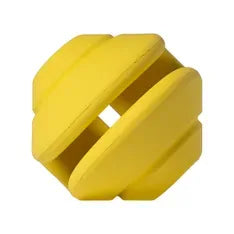 Pet Dreamhouse Chewtastic Geo Fillables Geo-Spherix Ball Ylw 