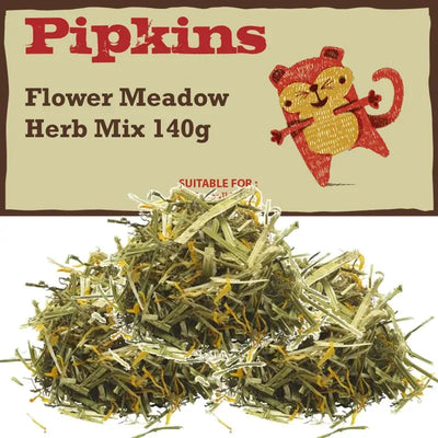 Pipkins Flower Meadow Herbs Mix 140G 