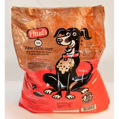 Phuds Natural Raw Food 10Kg  