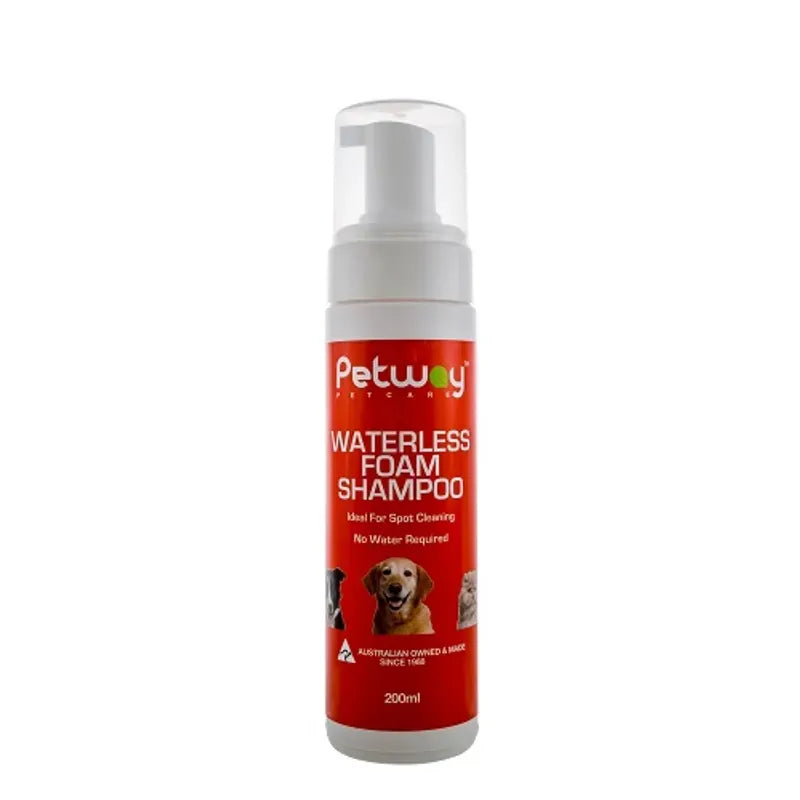 Petway Petcare Waterless Foam Shampoo 200Ml 