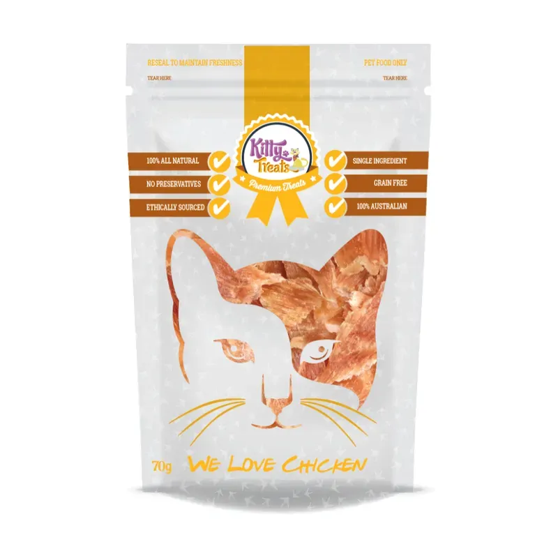 Pooch Treats Kitty Treats Chicken Breast 75G 