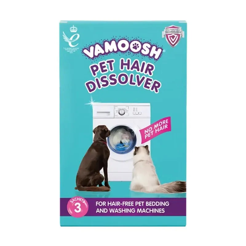 Vamoosh Pet Hair Dissolver - 3 Pack Vamoosh