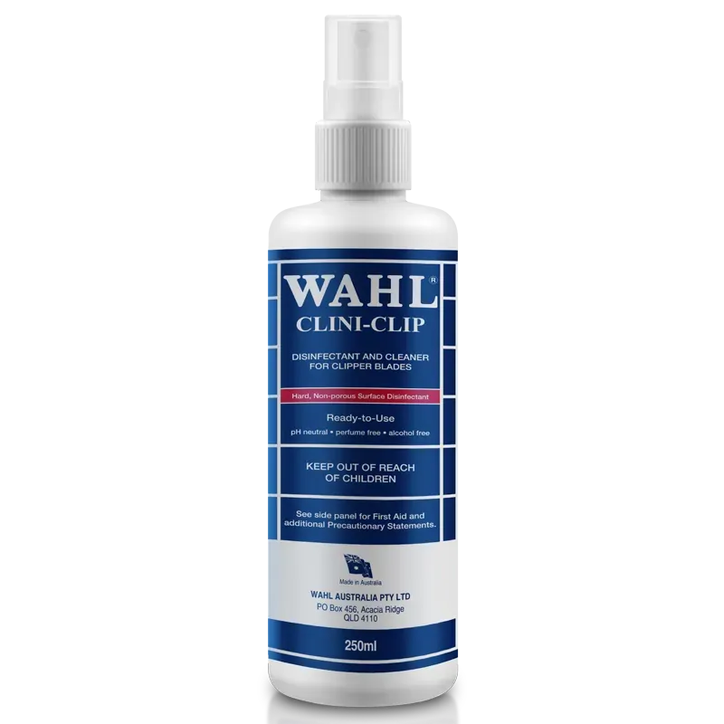 Wahl Clini-Clip Disinfectant & Cleaner 250Ml Wahl Australia