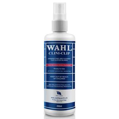 Wahl Clini-Clip Disinfectant & Cleaner 250Ml Wahl Australia