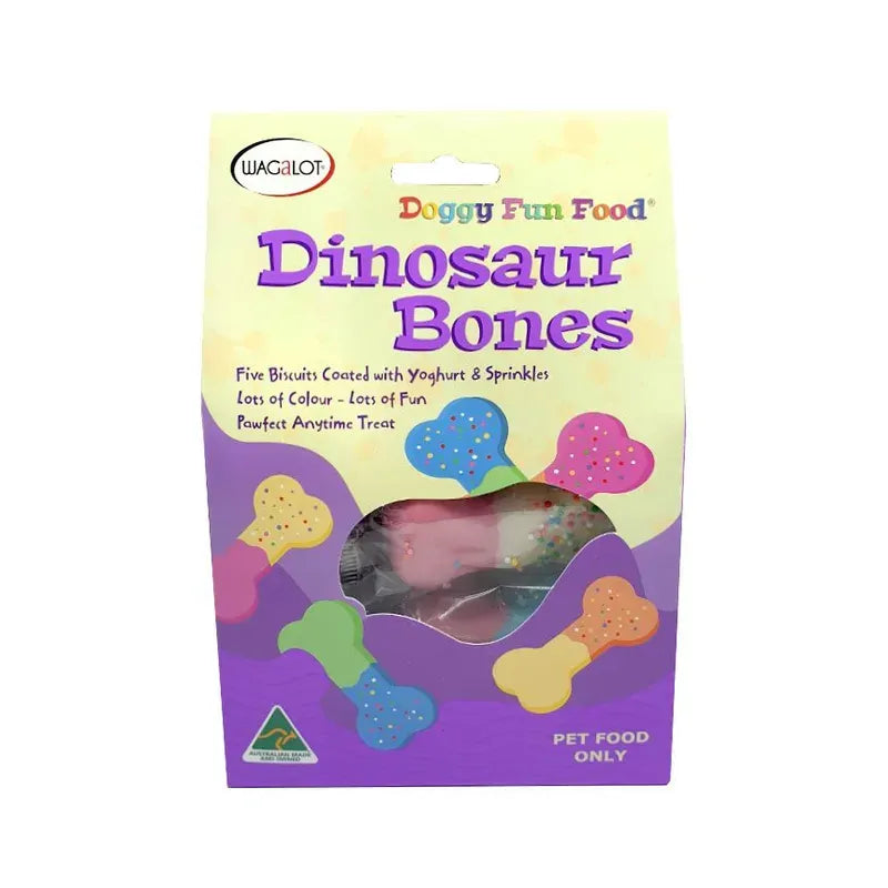 Wagalot Doggy Fun Food Dinosaur Bones Wagalot