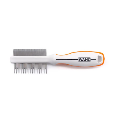 Wahl Orange/White 2 In 1 Finishing And Flea Comb Wahl Australia
