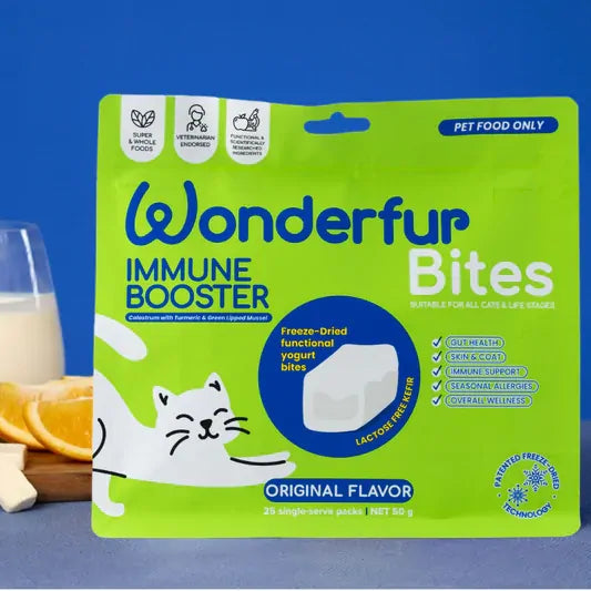 Wonderfur Cat Bites Immune Booster 50G Wonderfur