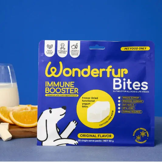 Wonderfur Dog Bites Immune Booster 50G Wonderfur