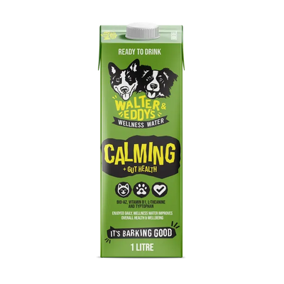 Walter & Eddys Wellness Water Calming+Gut Health 1L 6Pk Walter & Eddys