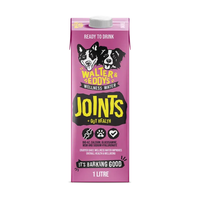 Walter & Eddys Wellness Water Joints+Gut Health 1L 6Pk Walter & Eddys