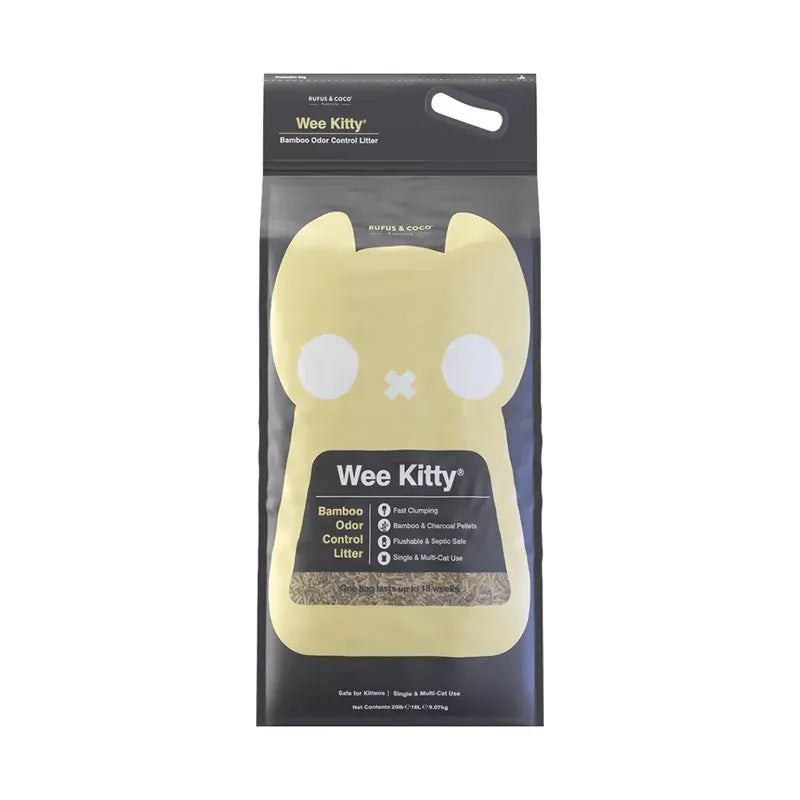 Wee Kitty Bamboo Odor Control Litter 9Kg Wee Kitty