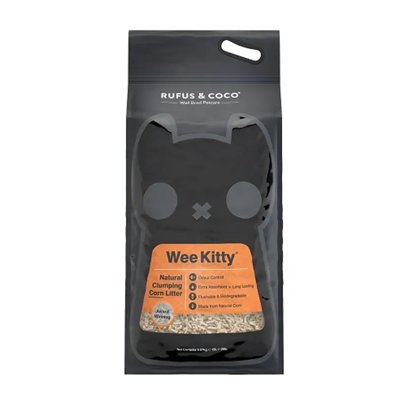 Wee Kitty Clumping Corn Litter 9Kg Wee Kitty