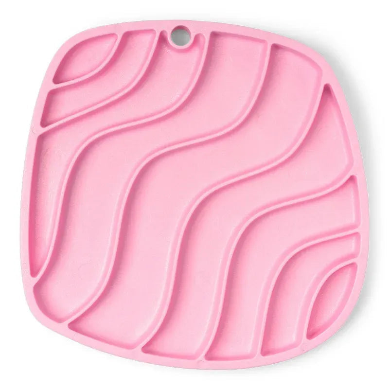 West Paw Feast Mat - Waves - Bubblegum West Paw