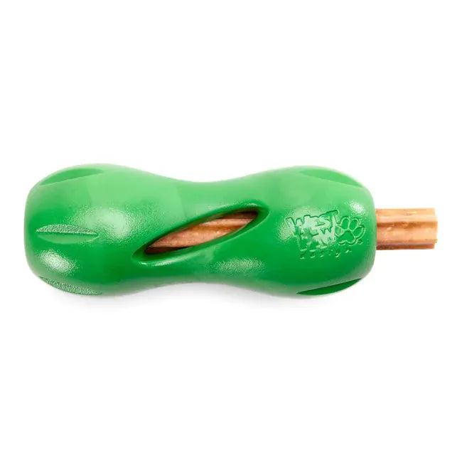 West Paw Qwizl Tough Puzzle Toy  Large Clover 
