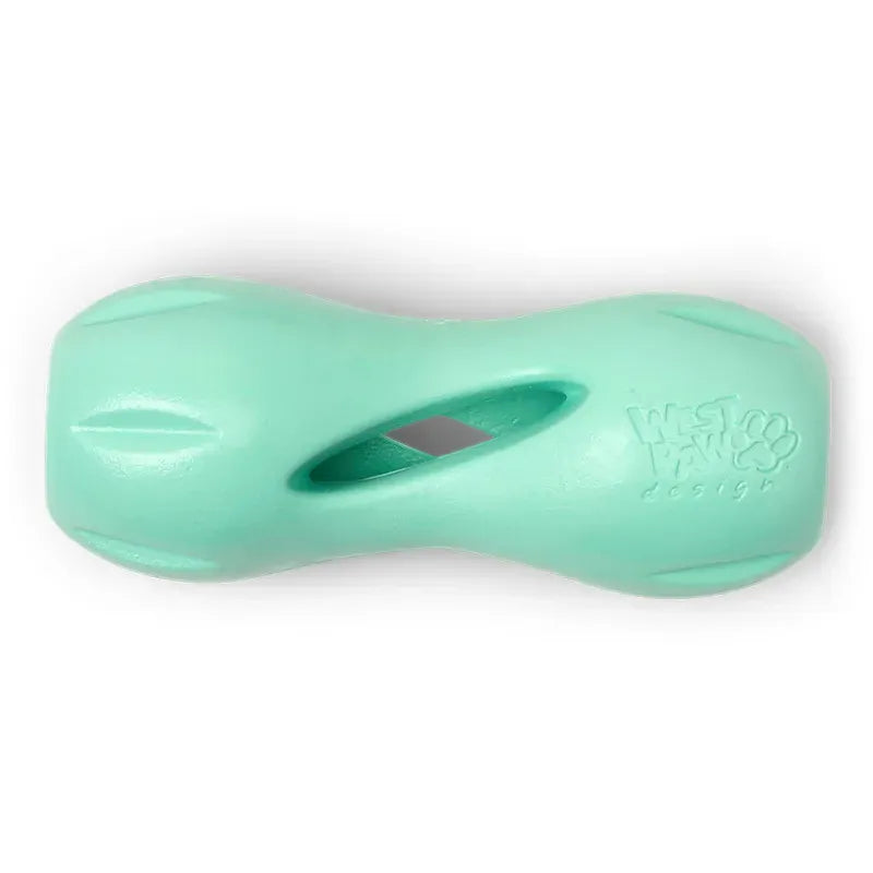 West Paw Qwizl Tough Puzzle Toy - Small - Mint West Paw