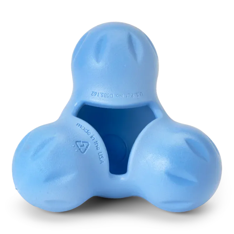 West Paw Tux Tough Puzzle Toy - Small - Periwinkle West Paw