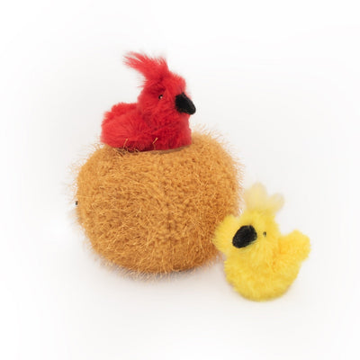 Zippy Paws ZippyClaws Burrow Cat Toy - Birds in Nest Zippy Paws