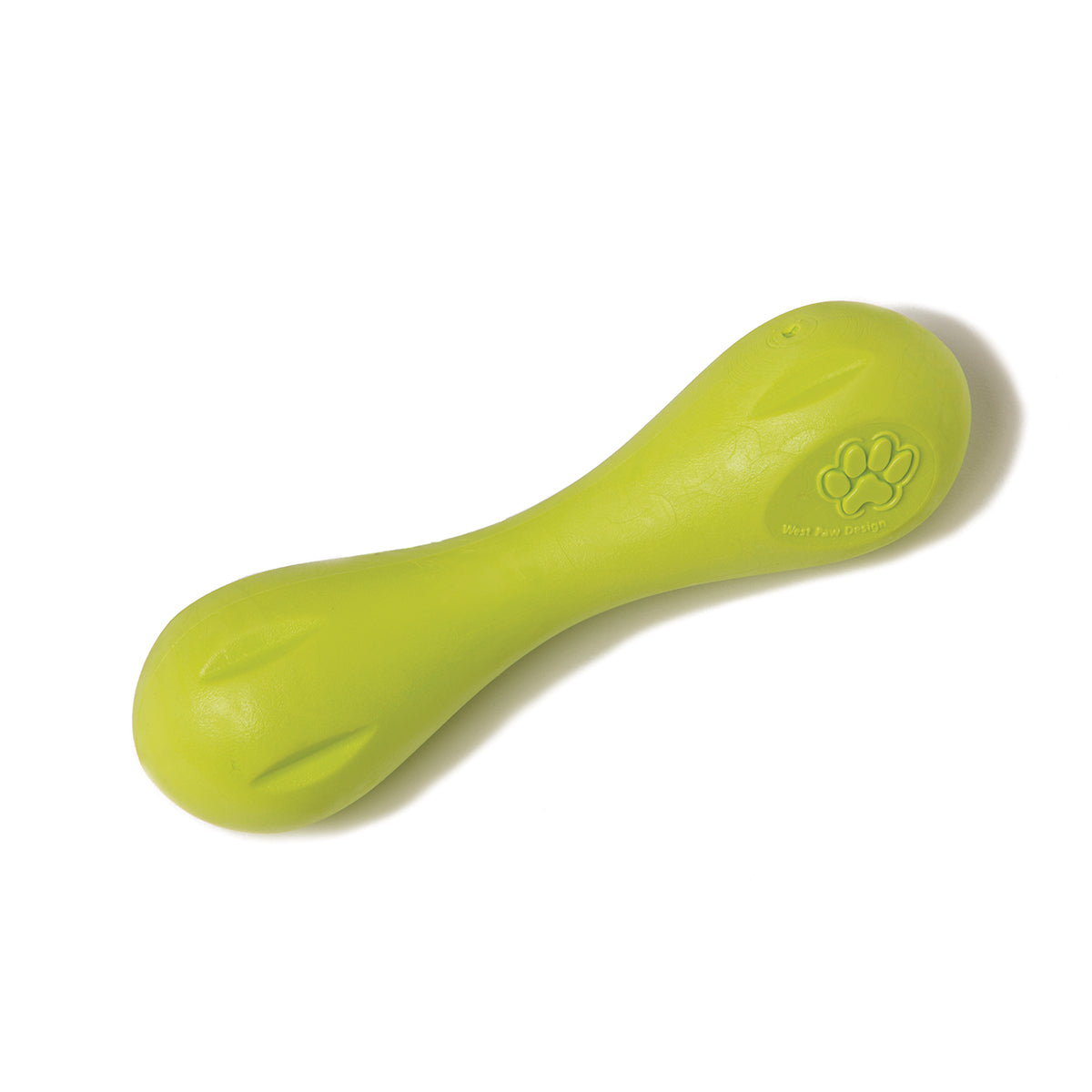West Paw Hurley Fetch Toy for Tough Dogs - Small - Green West Paw