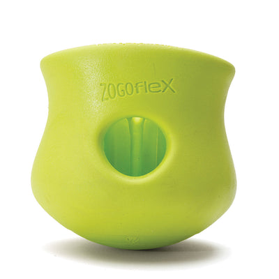 West Paw Toppl Treat Dispensing Dog Toy & Bowl - Large - Green West Paw