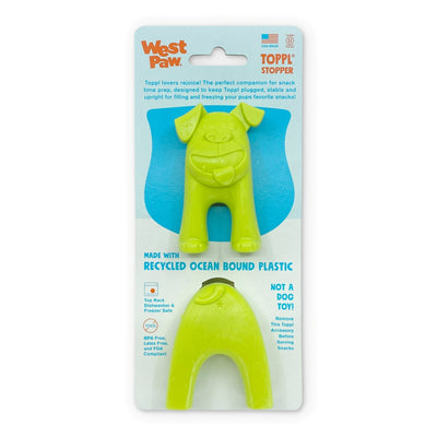 West Paw Toppl Stopper - Granny Smith West Paw