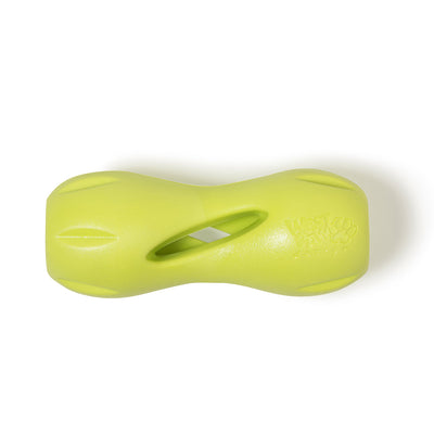 West Paw Qwizl Treat Dispensing Dog Toy - Small - Green West Paw