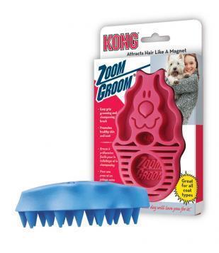 1 x KONG Zoomgroom Boysenberry KONG