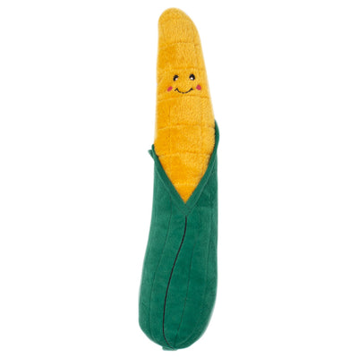 Zippy Paws Plush Squeaky Jigglerz Dog Toy - Corn Zippy Paws