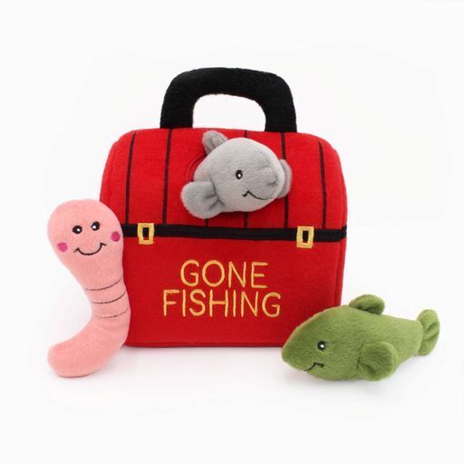 Zippy Paws Interactive Burrow Dog Toy - Tackle Box Zippy Paws