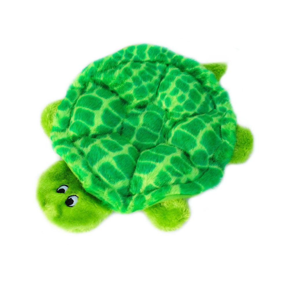 Zippy Paws Squeakie Crawler No Stuffing Speaker Dog Toy - SlowPoke the Turtle Zippy Paws