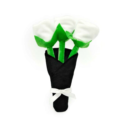 Zippy Paws Wedding Bouquet of Roses Plush Squeaker Dog Toy Zippy Paws