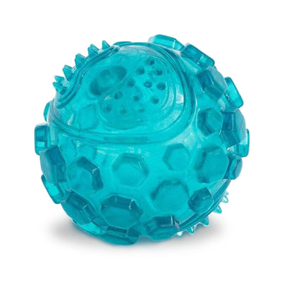 Zippy Paws Squeaker Ball -Teal Large Zippy Paws