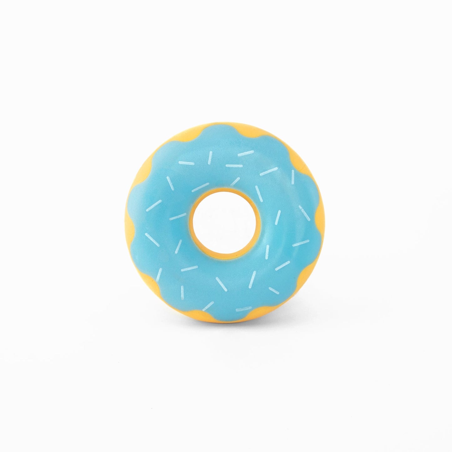 Zippy Paws ZippyTuff Donutz Squeaker Dog Toy - Blueberry Zippy Paws