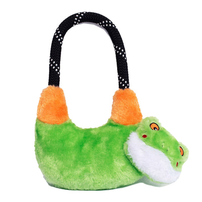 Zippy Paws RopeHangerz Plush & Rope Dog Toys - Tree Frog Zippy Paws
