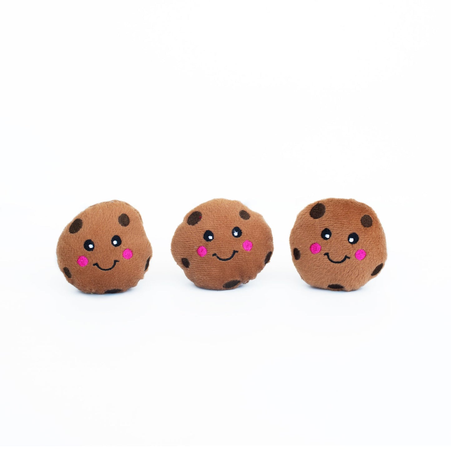 Zippy Paws Miniz Squeaker Dog Toys - 3-Pack of Cookies Zippy Paws