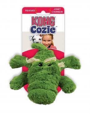 3 x KONG Cozie Ali Alligator Medium KONG