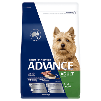 Advance Adult Small Breed Dry Dog Food with Lamb & Rice