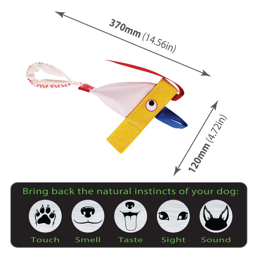 Aussie Dog Standard Chook Interactive Tugâ€‘Toy for Medium Dogs