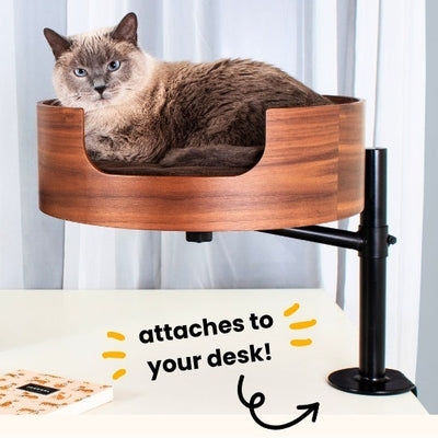 Desk Nest Cat Bed - The Purrfect Cat Bed for Your Desk Desk Nest