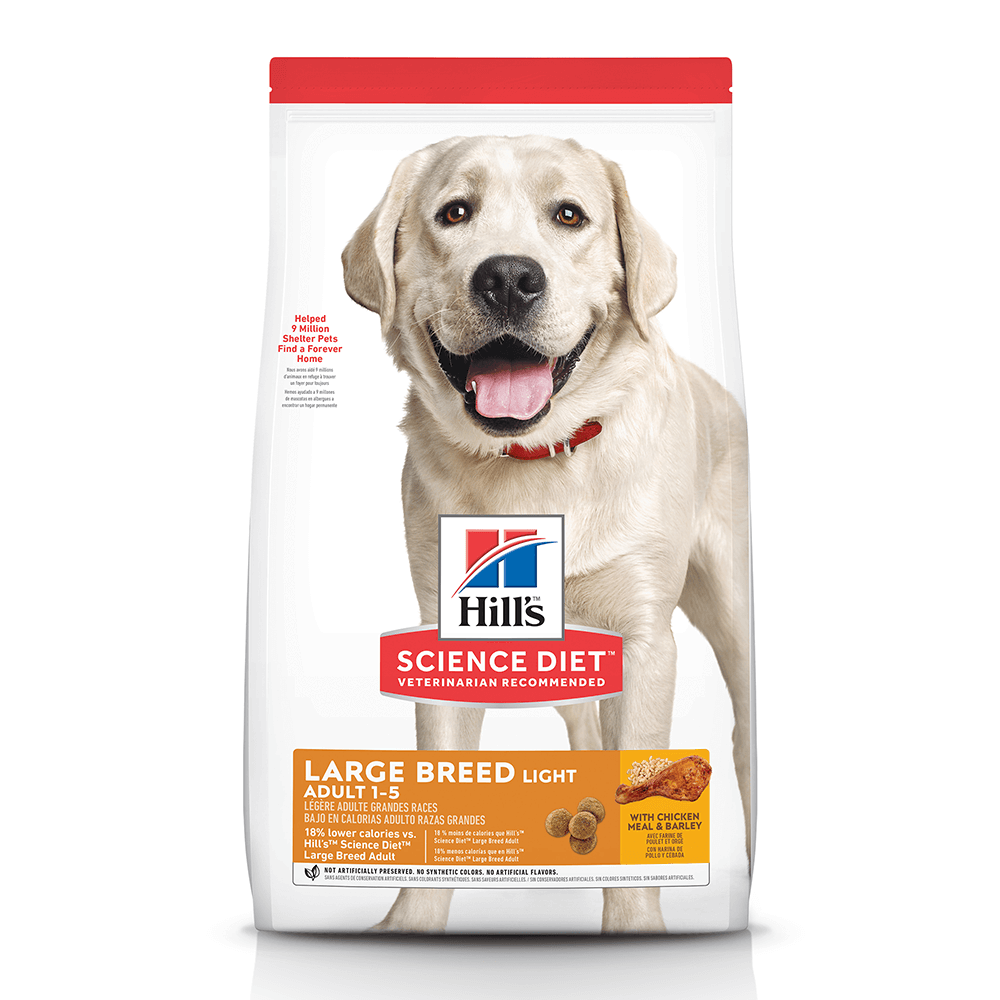 Hill's Science Diet Adult Large Breed Light Dry Dog Food Weight Management