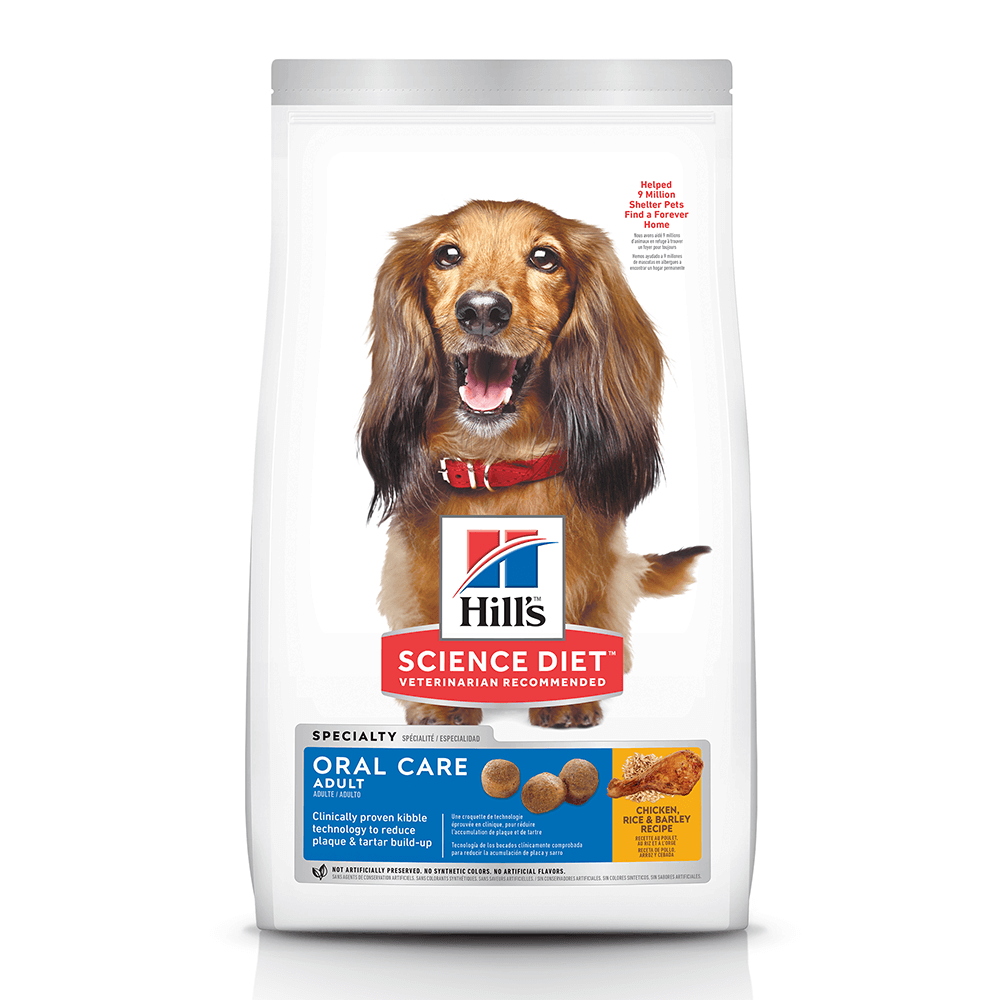Hill's Science Diet Adult Oral Care Dry Dog Food: Advanced Plaque & Tartar Defence