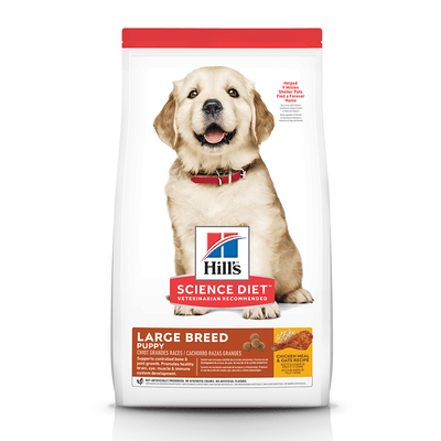 Hill's Science Diet Large Breed Puppy Dry Dog Food for Healthy Growth